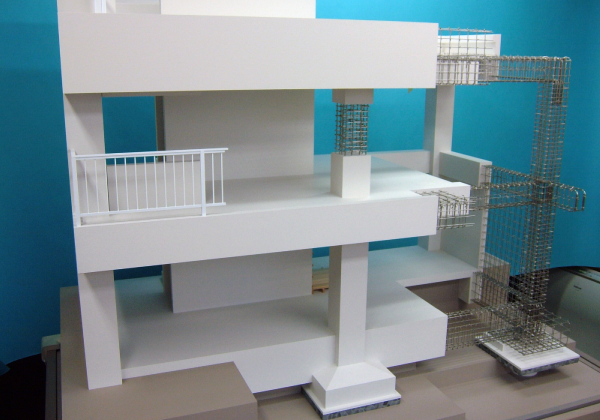 木製建築模型