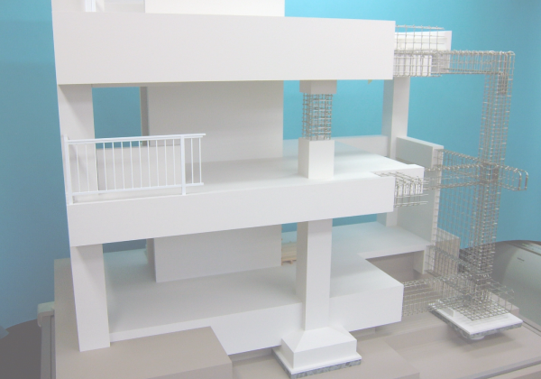 木製建築模型