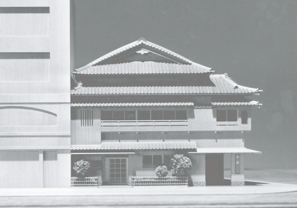 木製建築模型